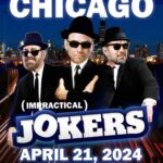 Sal Vulcano Instagram - The Jokers will be at Chicago Theatre in April!! Impracticaljokerslive.com for tickets…