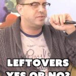 Sal Vulcano Instagram - Leftovers yes or no?? 😂 Latest Tastebuds is out with @toddbarry 🙌 #comedy #tastebuds #leftovers #fyp #podcast