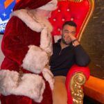 Sam Asghari Instagram - My first photo with Santa 🎅🏽