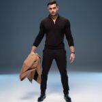 Sam Asghari Instagram - 💡🎥🎞️ 📸 @adham9621 & Stylist: @kristi.wang Shirt, pants, shoes: @rondorff Boots: @lucentlosangeles & @diesel