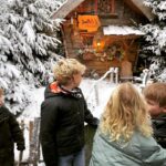Sam Claflin Instagram - My two little ones and I were fortunate enough recently to have the most magical, Christmassy adventure at @laplanduk. Be sure to check out this absolutely dream-like experience for yoursELVES if you get the chance, because there is no place like it ❤️ Thank you @mrandmrslapland for making this holiday season all the more special. LaplandUK