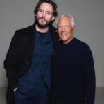 Sam Claflin Instagram - Grazie Mr Armani, I always treasure the opportunity of watching your fine work come to life. Thank you for allowing me yet another chance to celebrate your genius. @emporioarmani Milan, Italy