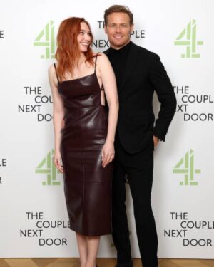 Sam Heughan Instagram - “The Couple Next Door” screening @bafta 

So heartwarming to be able to celebrate this small but mighty show! 
Coming SOON! @channel4 

@eagleeyedrama @happyduckfilms

📸 Tristan Fewings/BAFTA/Getty Images