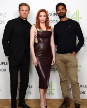 Sam Heughan Instagram - “The Couple Next Door” screening @bafta 

So heartwarming to be able to celebrate this small but mighty show! 
Coming SOON! @channel4 

@eagleeyedrama @happyduckfilms

📸 Tristan Fewings/BAFTA/Getty Images