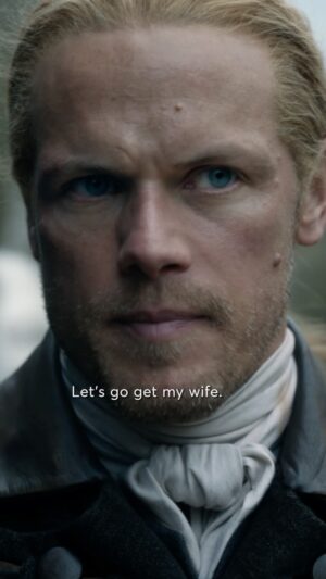 Sam Heughan Instagram - Jamie “Let’s Go Get My Wife” Fraser. That’s it. That’s the post. #Outlander