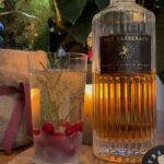 Sam Heughan Instagram - Samta Sassenach has been very generous!! Giving me, not one… but TWO Sassy Snow Globe’s!?! 🎅🎄 Freeze cranberries, rosemary “tree” then add the @sassenachspirits of your choice. And don’t forget, this gold stuff is available for the perfect Xmas gift!x Cheers Samta! 😘