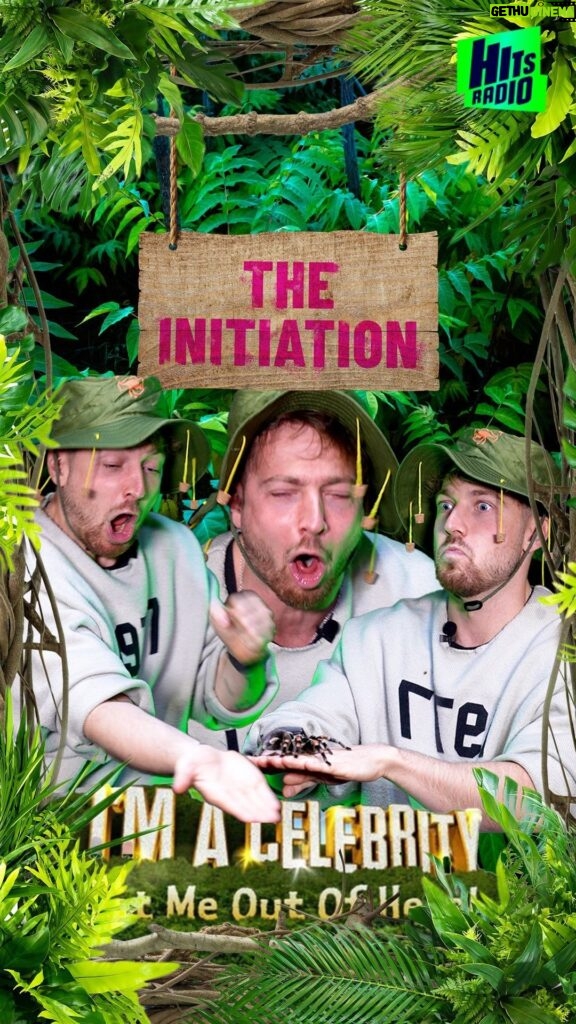 Sam Thompson Instagram - “This can’t go ANYWHERE. We have to bury this.” We couldn’t let @imacelebrity have all the fun 😏 Watch Sam’s jungle initiation Tuesday at 7pm on the HitsRadioUK YouTube channel 🎥