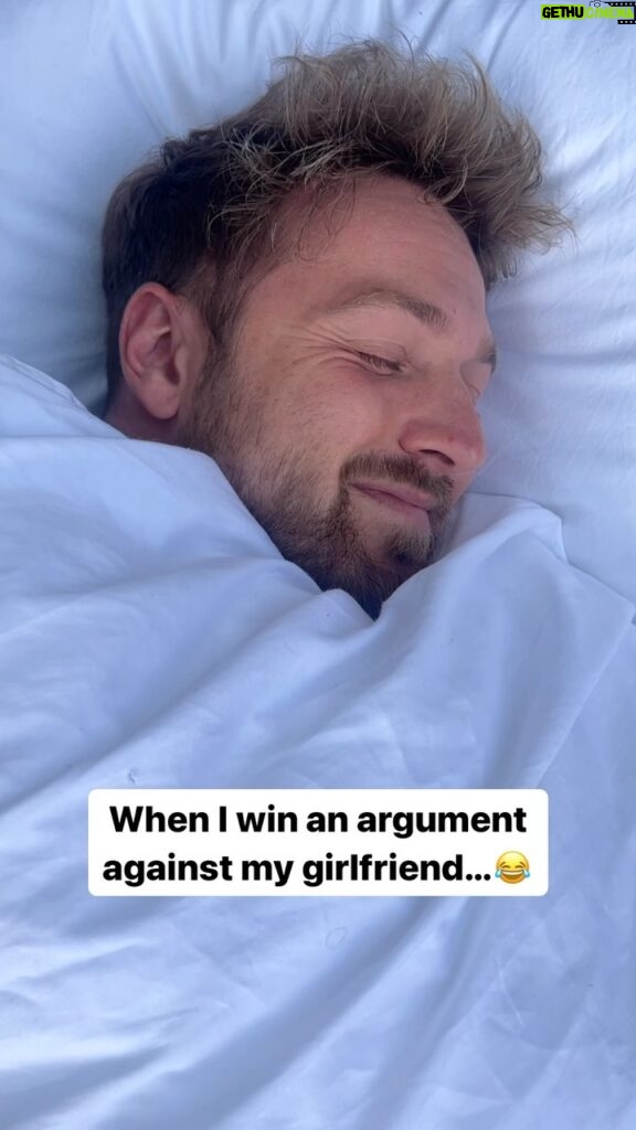 Sam Thompson Instagram - When you win…but at what cost? 😂 (neighbours love me) 😂