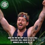 Sam Thompson Instagram – It’s Final day! 🤞🙏 We’re beyond proud of Sam for making it this far. What a fantastic campmate he’s been this series! If Sam is your King Of The Jungle, please use your 5 free votes ahead of tonight’s Final (link in his bio). Regardless of the result tonight, thank you so much #TeamSam for all of your constant support these past weeks 🫶🏻🥺 #ImACeleb #agentmurph