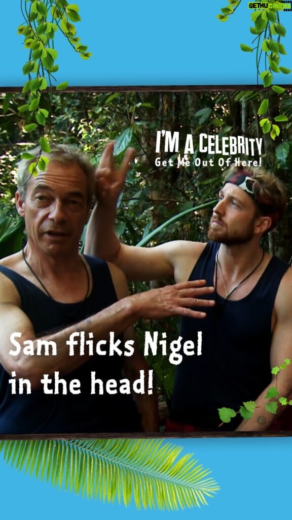 Sam Thompson Instagram - Super Murph is always saving the day 🙌 #ImACeleb