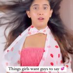 Sameeksha Sud Instagram - Share this video with him… ❤️ (& dnt miss the last one) #relatable #contentcreator #thingsgirlswant #reelitfeelit #reels #comedy #couplegoals