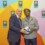 Samuel Eto'o Instagram - Great to be in Paris with the @fecafootofficiel team to attend the @fifa seminars discussing the Forward 3.0 Development Programme. Thank you for having us 🇨🇲⚽️