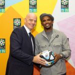 Samuel Eto'o Instagram - Great to be in Paris with the @fecafootofficiel team to attend the @fifa seminars discussing the Forward 3.0 Development Programme. Thank you for having us 🇨🇲⚽️