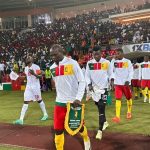 Samuel Eto'o Instagram - Au douzième joueur de Garoua, et aux trente millions de supporters des Lions indomptables : OUSSOKO! Les lions indomptables viennent de décrocher malgré la pression d’un match décisif, leur qualification pour la coupe d’Afrique des Nations en terre ivoirienne. Au capitaine Vincent Aboubacar et à toute son équipe qui ont tout donné pour nous offrir cette victoire éclatante; MERCI. J’adresse surtout mon infinie gratitude au public du septentrion , aux trente millions de supporters camerounais des dix régions du Cameroun, qui ont su par leur soutien sincère, insuffler une dynamique gagnante à notre équipe nationale . A vous tous, supporters qui avez fait le déplacement de Garoua, aux populations de Garoua qui ont fait de notre choix de Garoua comme ville de cette rencontre, un pari gagnant , que vous dire ? OUSSOKO! OUSSOKO! OUSSOKO ! 🇨🇲🇨🇲🇨🇲🇨🇲🇨🇲❤️❤️❤️❤️❤️ @fecafootofficiel