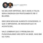 Samy Dana Instagram – Dados e evidencias para o debate dos salários do setor público. Sem dados, você é apenas alguém com uma opinião.