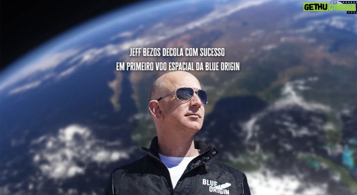 Samy Dana Instagram - Jeff Bezos faz primeira viagem ao espaço em voo sem piloto. #corridaespacial #blueorigin #jeffbezos