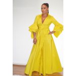 Sanaa Lathan Instagram – Yellow for #Emmys! Thank to the @televisionacad for this incredible honor. We had a blast last night. And thank you to my amazing glam squad for making me feel like sunshine. ⭐️ 

Dress: @carolinaherrera 
Hair: @kimblehaircare 
Makeup: @saishabeecham 
Jewels: @levian_jewelry, @kallatijewelry , @simonejewels
Shoes: @badgleymischka