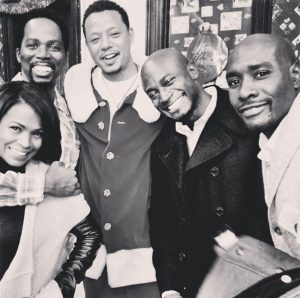 Sanaa Lathan Instagram - Some candids I took on the set of #TheBestManHoliday. Looking forward to reuniting with my  friends, who I now call family, for The Best Man limited series coming next year. #SwipeLeft ♥️