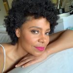 Sanaa Lathan Instagram - Sending love and an #Afro ❤️ #blacklivesmatter #allblacklivesmatter Some Where on Earth