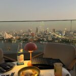 Sananthachat Thanapatpisal Instagram - We spent a happy 6 hours here ! ☁️💕 . #SinandBeSEEN #SEENinBangkok #AvaniRiversideBangkok #fonxtable Seen Restaurant & Bar Bangkok