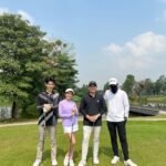 Sananthachat Thanapatpisal Instagram – 4 kings และชั้นคือหัวหน้าทีมมม 😎⛳️ Flora Ville Golf & Country Club
