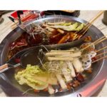Sandara Park Instagram – My 1st meal in Taipei 🍲🥢😋hot pot 🌶️🔥 Taipei, Taiwan