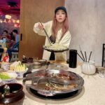 Sandara Park Instagram – My 1st meal in Taipei 🍲🥢😋hot pot 🌶️🔥 Taipei, Taiwan