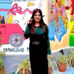 Sandipta Sen Instagram - The Wall paintings🫶 #feelitreelit #kolkata #wallpainting