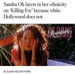 Sandra Oh Instagram - Profile link for @latimes Emmy round table discussion. It was great to virtually chat w/ all the actors. 🙂
