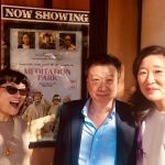 Sandra Oh Instagram - W/ dir. Mina Shum & @tzima8 SBFF for première of #MeditationParkMovie