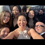 Sandra Oh Instagram - Congratulations Quiz Lady Team! This movie is so dear to my ❤️if you haven’t seen hope you enjoy! @quizladymovie @awkwafina @jen_dangelo @hulu thank you #jessicayu #mrlinguini