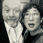 Sandra Oh Instagram – Congratulations #paulgiamatti @theholdoversfilm PSFF Icon award. Well deserved my friend