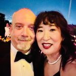 Sandra Oh Instagram - What an evening #academymuseumgala Highlight was hanging w/#paulgiamatti ❤️!! Thank U @nicolasghesquiere @louisvuitton @lonavigi @msjordanjohnson @stephensollitto @nailsbyshige