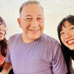 Sandra Oh Instagram - ❤️to our beloved friend Paul Rubens. We were so so so lucky to have him, to know him and to share in the joy he brought to all. I think this was the 1st or 2nd day of filming. #quizlady @hulu Enjoy 💜💜💜
