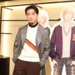 Sang Heon Lee Instagram - Would you stand by me? 🥰Foxey & Boys over flowers collab in Tokyo ☺️❤️ @foxey_official @adeam @hanakomaeda @yuka #foxey #boysoverflowers Tokyo, Japan
