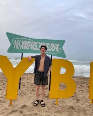 Sang Heon Lee Instagram - Yangyang 🐏🐏❤️ first time in surfy beach, wont be my last 😜

#양양 #서피비치 #yangyang