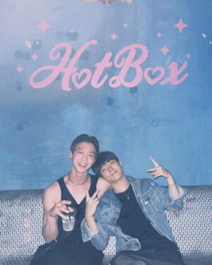 Sang Heon Lee Instagram - 🩵🩷🖤💙🍹😜🕺