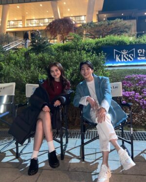 Sang Heon Lee Instagram - Enjoy the view of behind the seats ✌️
