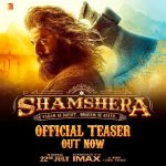 Sanjay Dutt Instagram - A tribe that needs saving, a world that needs SHAMSHERA. #ShamsheraTrailer out on 24th June. Experience SHAMSHERA in @imax in Hindi, Tamil & Telugu. Celebrate #Shamshera with #YRF50 only at a theatre near you on 22nd July. #RanbirKapoor | @_vaanikapoor_ | @karanmalhotra21 | @yrf | #Shamshera22ndJuly