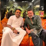 Sanjay Dutt Instagram - Thanks to Sri Uday Acharyaji for all the love & respect and for all the wonderful poojas he has done for us. Acharyaji you are family to us, thank you for being a part of my family. Har Har Mahadev