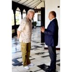 Sanjay Dutt Instagram - It was a pleasure to meet you @dr.hmwinyi. I am honored to have the opportunity to contribute to the Investment, Health & Education sector of Zanzibar as well as be the ambassador to promote tourism for this beautiful island city, with the support of your government.