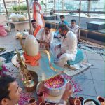 Sanjay Dutt Instagram - Did a fantastic Shiv Pooja today. Thank you @sriudayacharyaji_ , Har Har Mahadev!
