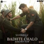 Sanya Malhotra Instagram - रुकना Nahin. झुकना Nahin. #BadhteChalo! Song out now, listen in! #Samबहादुर in cinemas 1.12.2023 #SamIsHere #SamBahadur @meghnagulzar @vickykaushal09 @fatimasanashaikh @ronnie.screwvala #Gulzar @shankarehsaanloy @shankar.mahadevan @vishaldadlani @aslidivyakumar @vijayganguly @bhavani.iyer @ishantanus @rsvpmovies @maharrshshah @zeemusiccompany