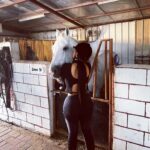Sarah Fraisou Instagram - 🐴Une relation et le cheval c’est le meme topo ... une histoire de confiance et de consentement entre deux êtres ♥️ #pictureoftheday #loveanimals #horse #life #goodmoments #positivevibes #love Dubai, United Arab Emiratesدبي