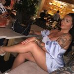 Sarah Fraisou Instagram - 💙Just Holiday #picoftheday #tunisia #fun #night #rolex #louboutin #prada #friends