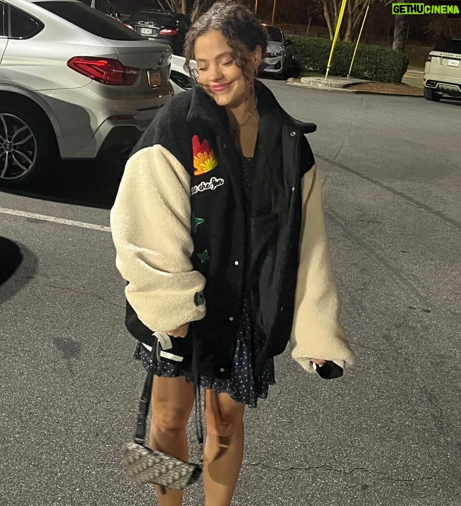 Sarah Jeffery Instagram - me by @josephvecsey1, exclusively in @josephvecsey1 jackets