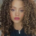 Sarah Jeffery Instagram - the curls did their thing and I’m proud of them for it