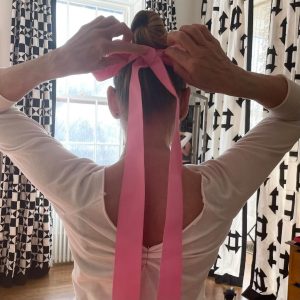 Sarah Jessica Parker Instagram - The bow that started it all.
When I saw how madly in love everyone was with this bow (as was I), a last minute detail thrown together by me and @sergenormant just minutes before leaving for the annual @nycballet Fall Gala, I immediately set out on a mission: searching for and sourcing the finest grosgrain, taffeta and satin ribbons. In many cases the vintage I was hoping still existed and could unearth. 
From hidden corners of New York City, to unique and interesting places far far away, I've found some really special and insanely beautiful ones.
And with that, I introduce you to: the @sjpcollection Gala Bow.
From Petite to Grand in length, I hand picked every single ribbon - some almost 100 years old! - and crafted a collection that I’m quite proud of.
Our Gala Bows come with a sturdy 3-inch flat hair pin making it easy to affix however your heart desires.
Most importantly, each bow was sewed with love. And you can be assured that I’ll be personally steaming, boxing up, and shipping out every single Gala Bow order that comes in.
I can’t wait to see how you wear these.
Link to shop is in my bio.
X, SJ
PS. For those concerned, that bow is simply rested on Lotus. Not tied!