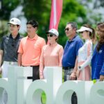 Sattaphong Phiangphor Instagram - วันนี้มาแข่งกับเยาวชนทีมชาติไทยครับ ปล. Mc80 คู่ใหม่สวยมาก🤟🏻 #adidasgolf #adidasgolfvsnationalthailandgolfteam #mc80 Robinswood Golf Club
