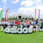 Sattaphong Phiangphor Instagram - วันนี้มาแข่งกับเยาวชนทีมชาติไทยครับ ปล. Mc80 คู่ใหม่สวยมาก🤟🏻 #adidasgolf #adidasgolfvsnationalthailandgolfteam #mc80 Robinswood Golf Club